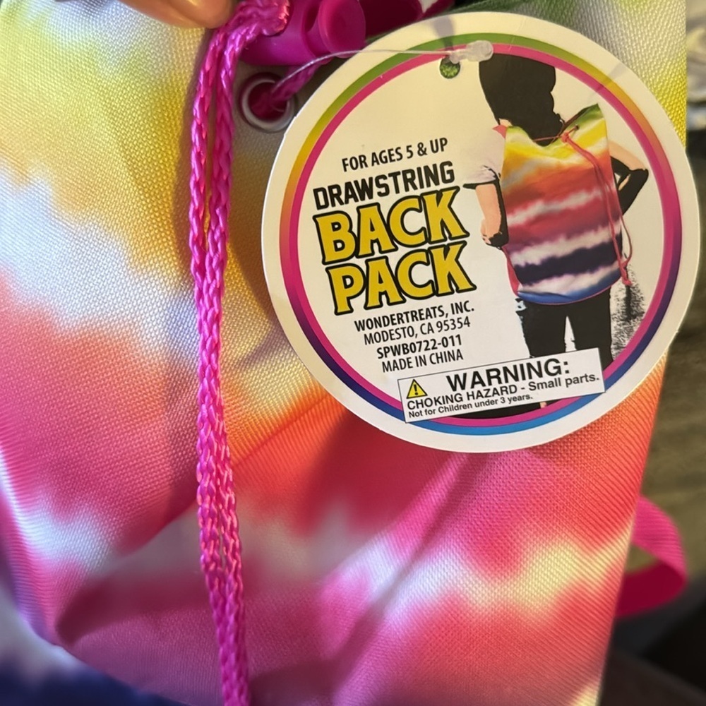 Colorful Drawstring backpack - Picture 5 of 5